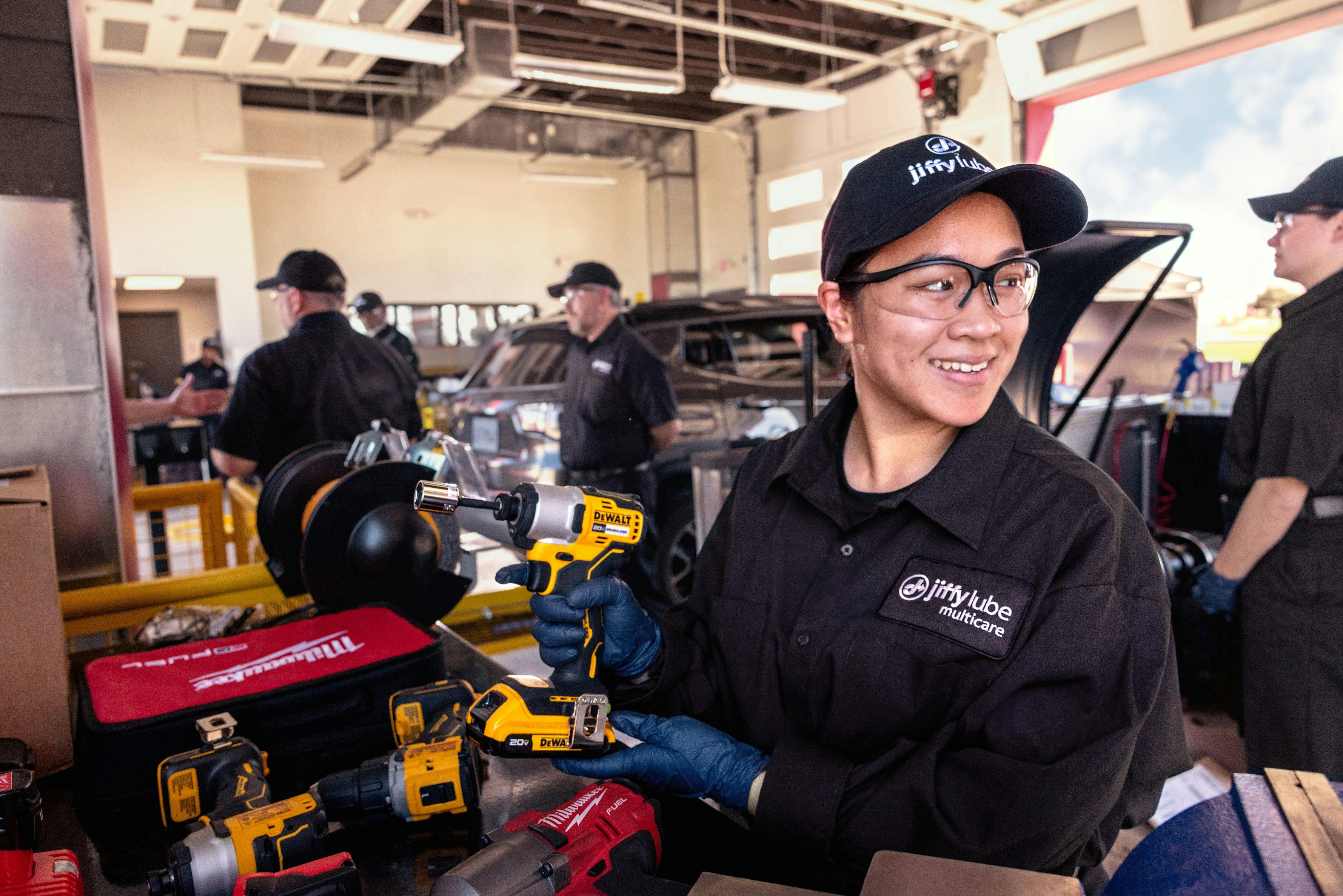Portrait of Jiffy Lube employee