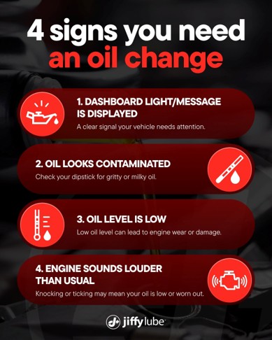 signs you need an oil change