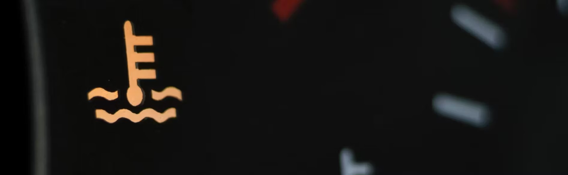 Coolant Light on Car Dashboard